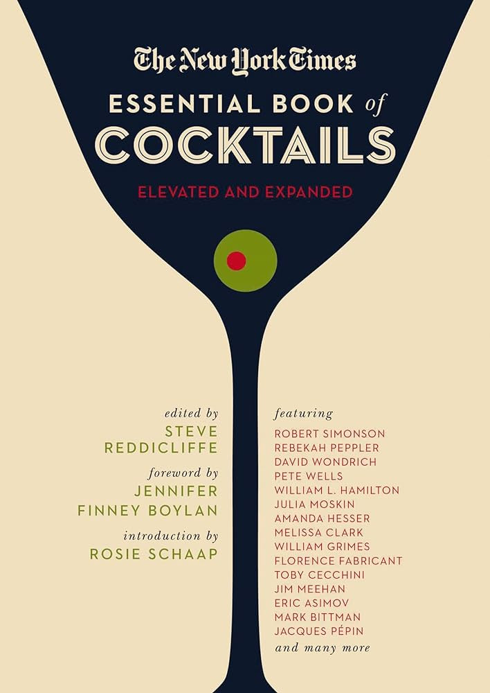 The New York Times Essential Book of Cocktails (Second Edition): Over 400 Classic Drink Recipes W... | Amazon (US)