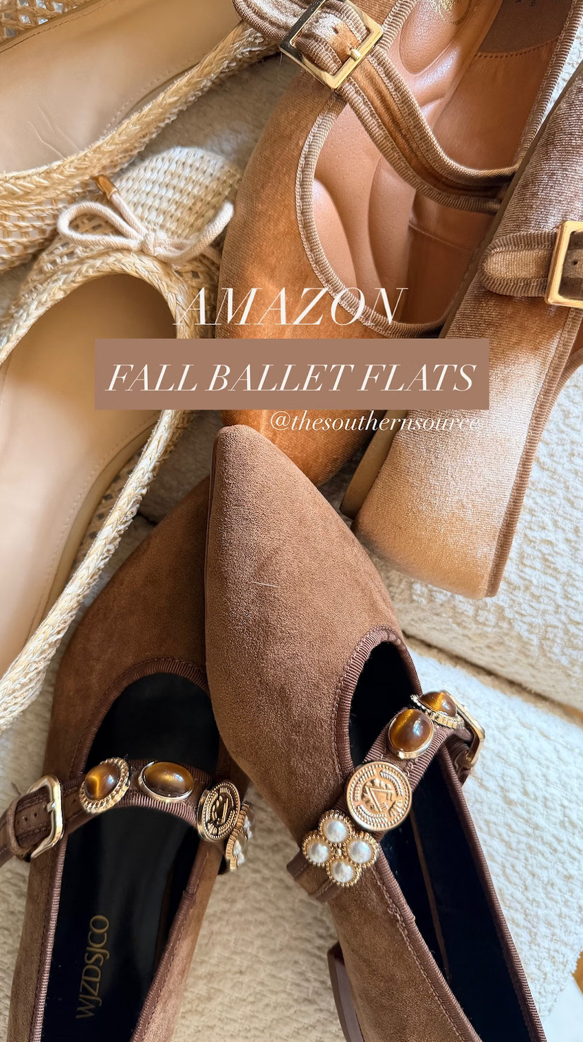 Just discovered these gorgeous ballet flats on Amazon. Fit true to sized! 

#fallstyle #AmazonFinds #balletflats 

 #LTKdayinmylife #LTKgrwm #LTKootd