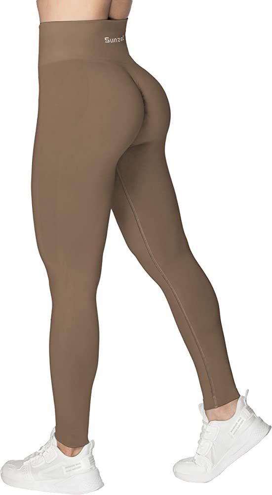 Sunzel Scrunch Butt Lifting Leggings for Women High Waisted Seamless Workout Leggings Gym Yoga Pa... | Amazon (US)