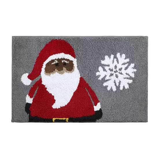 Avanti African-American Santa Bath Rug | JCPenney