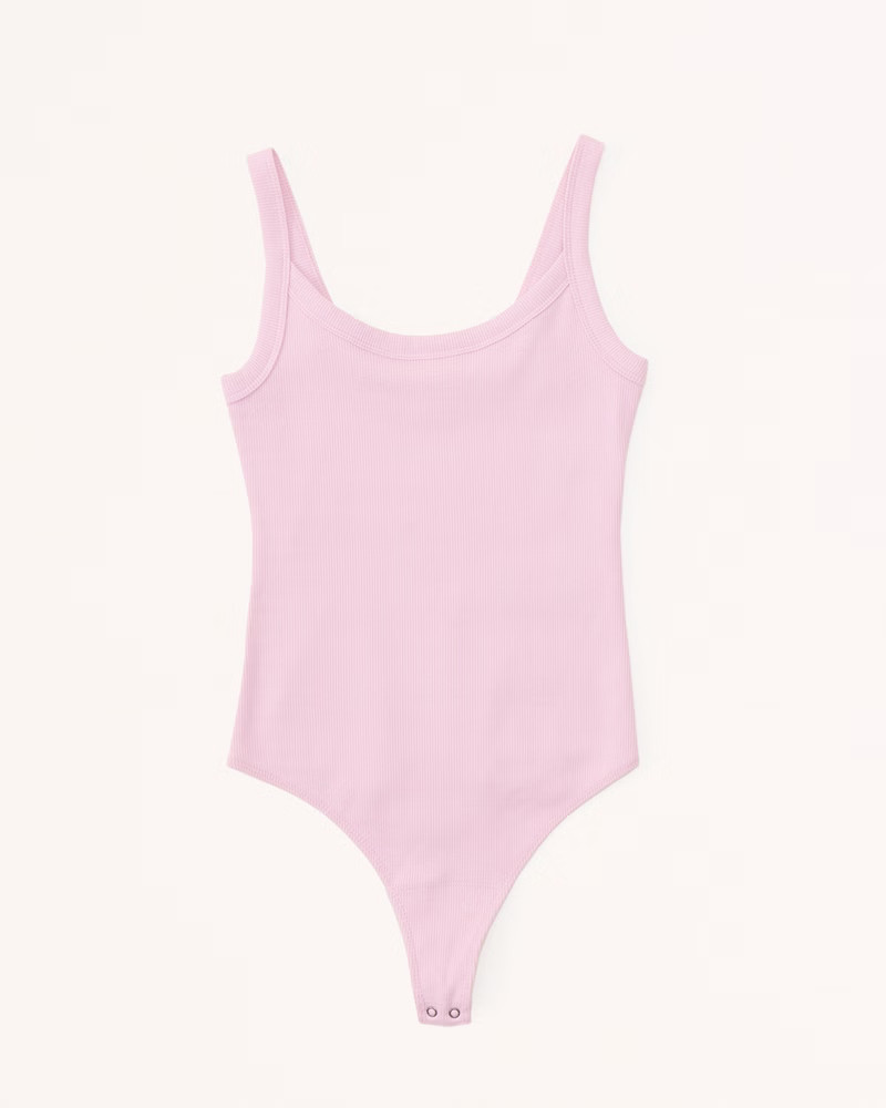 Women's 90s Ribbed Tank Essential Bodysuit | Women's Tops | Abercrombie.com | Abercrombie & Fitch (US)