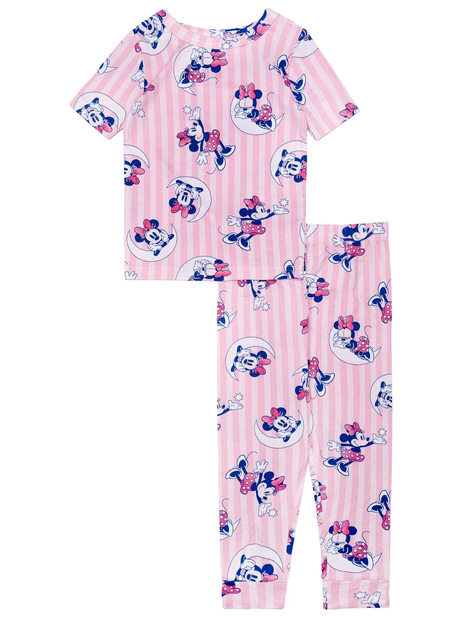 Character Toddler Viscose Unisex 2-Piece Pajama Set, Sizes 12M-5T | Walmart (US)