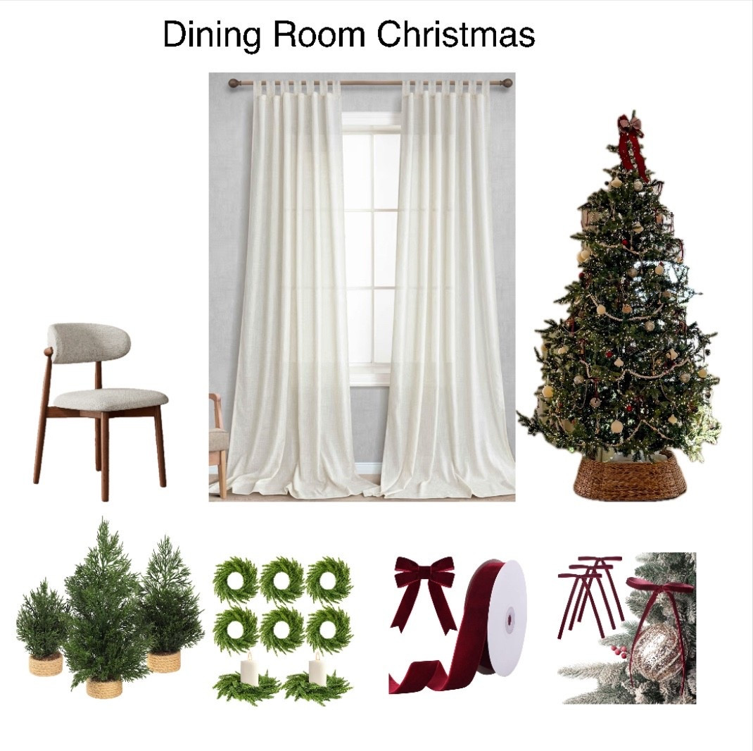 Simple Dining Room Decor for Christmas. 

Shop the links below 🎄

#LTKHoliday #LTKCyberWeek #LTKHome