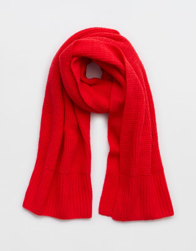OFFLINE By Aerie Waffle Blanket Scarf | Aerie