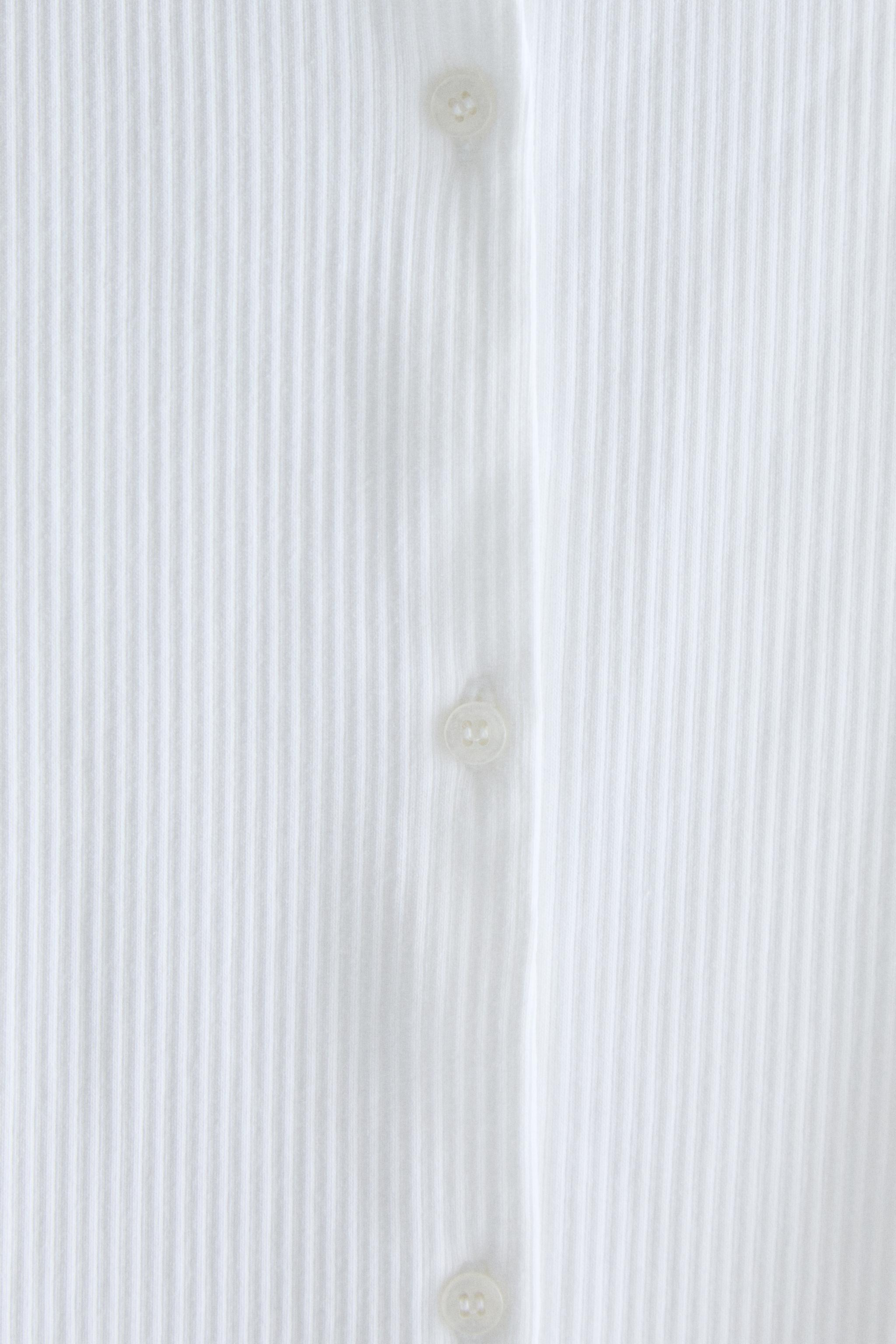 LONG SLEEVE T-SHIRT WITH BUTTONS | Zara UK