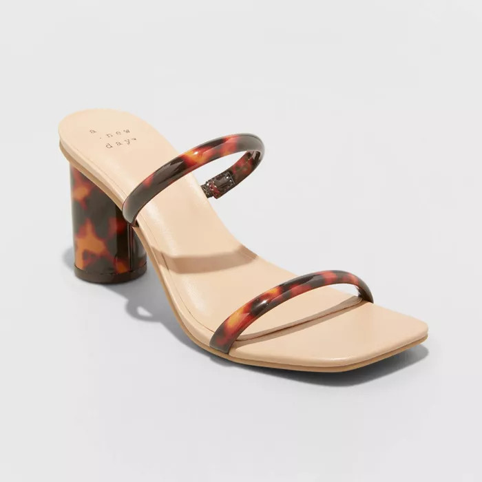 Women's Cass Square Toe Heels - A New Day™ | Target