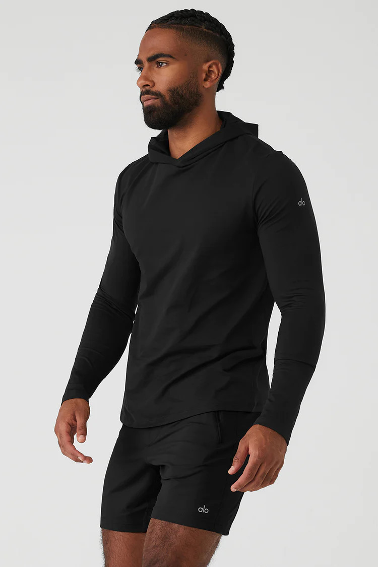 Conquer Reform Long Sleeve With Hood | Alo Yoga (US)