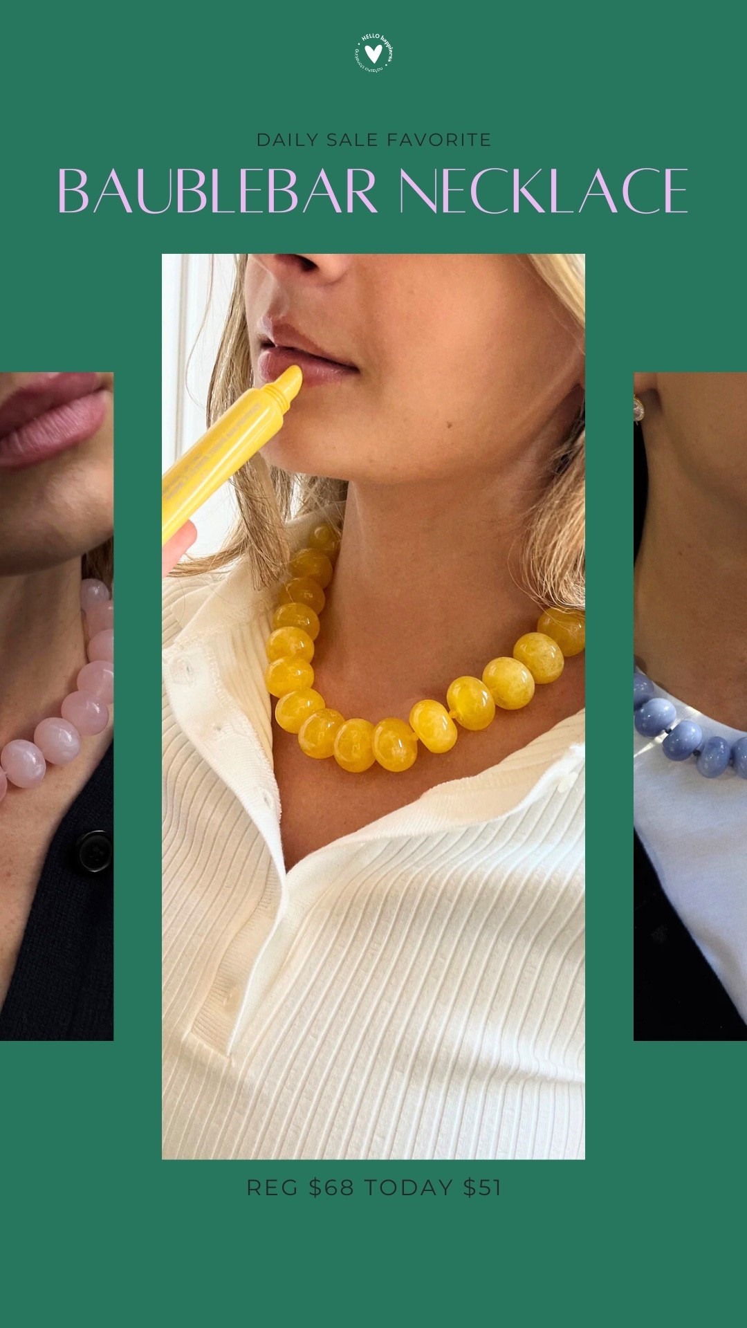 daily sale fav | baublebar necklace 

#LTKSaleAlert