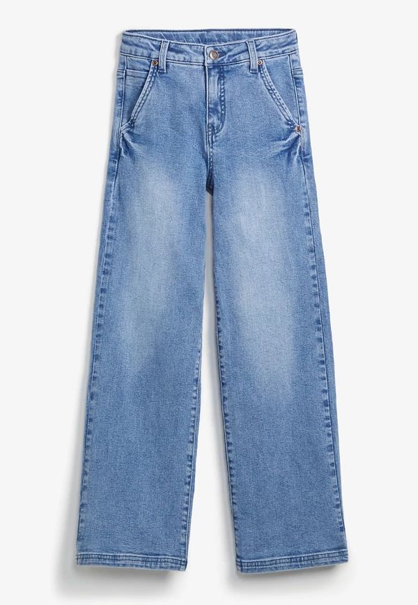 Girls Ultra High Rise Wide Leg Jeans | Maurices