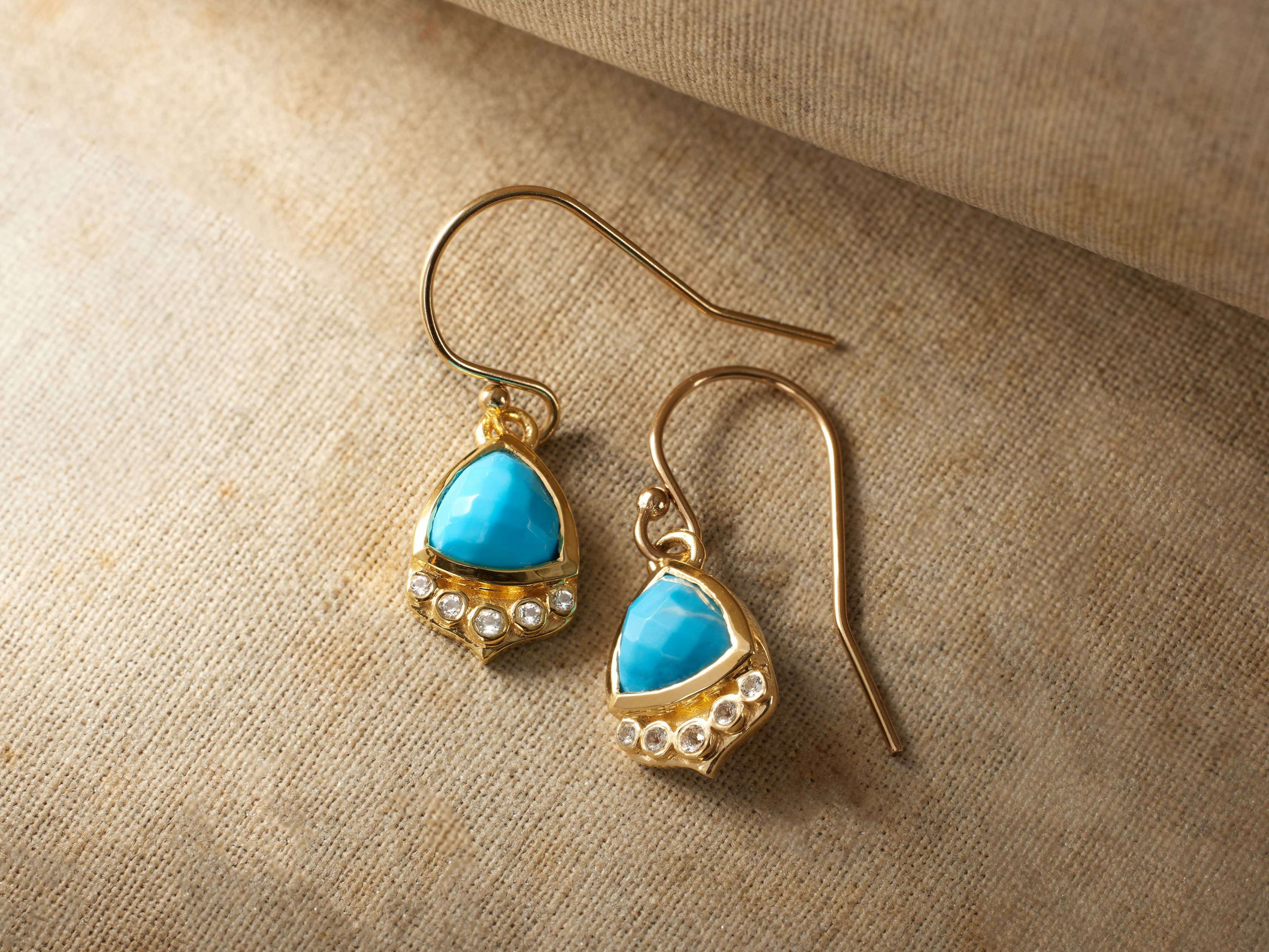 Adira Turquoise Earrings | Arhaus