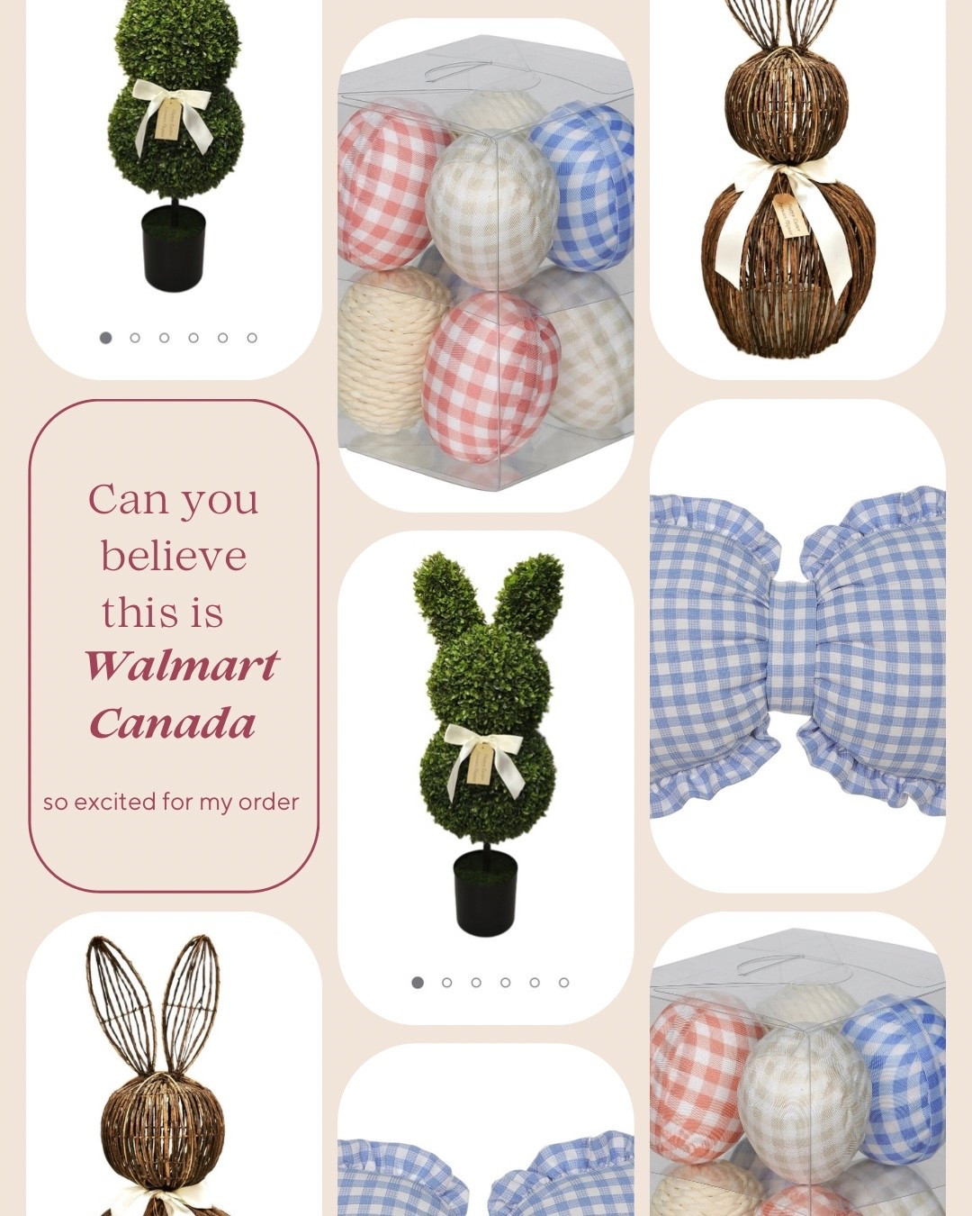 Walmart Easter and spring finds 

#LTKhome #LTKgiftguide #LTKcanada