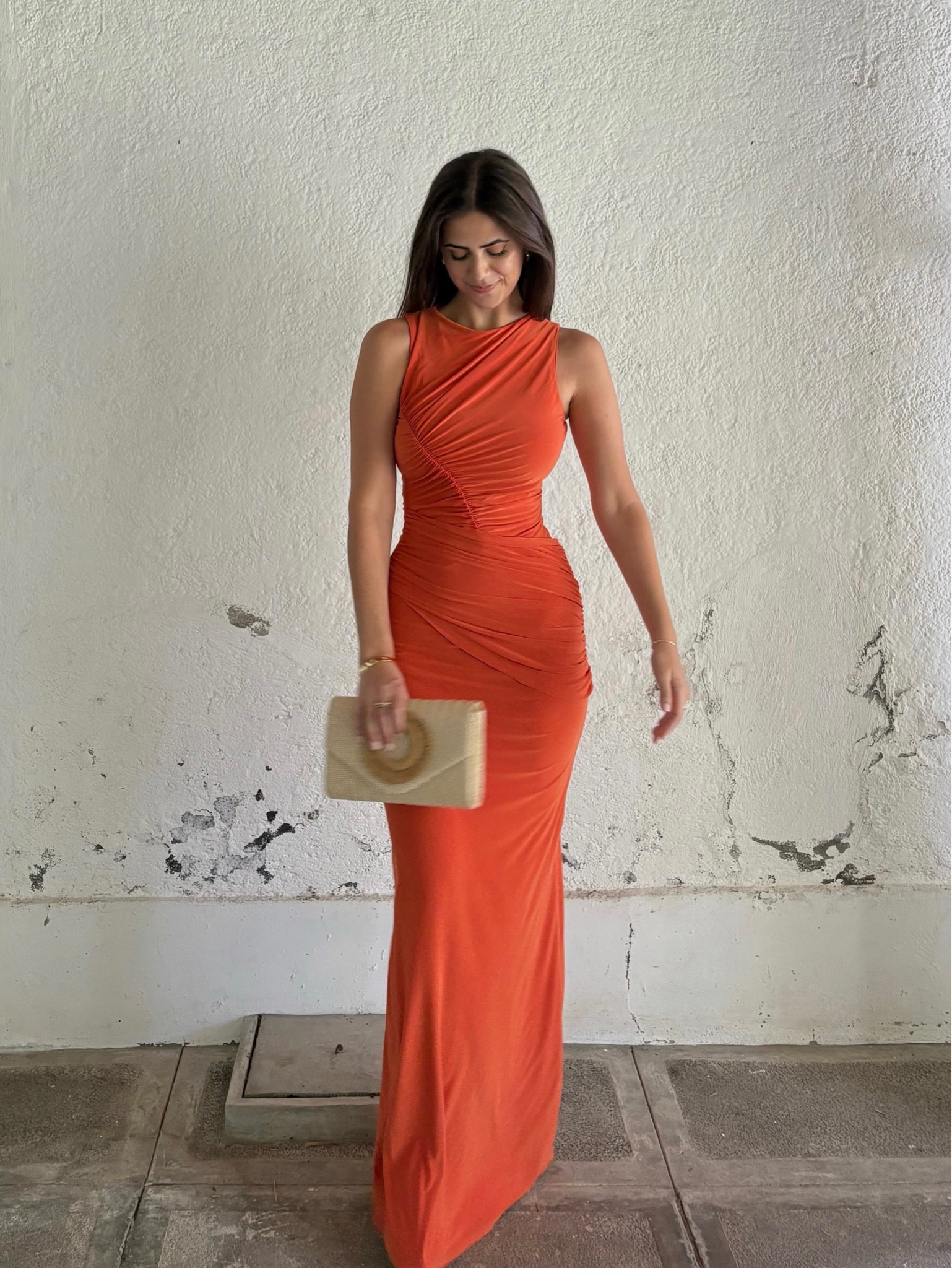 perfect wedding guest dress!!! wearing a size 0 🧡 

#LTKwedding #LTKfindsunder50