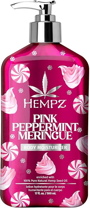 Hempz NEW Pink Peppermint Meringue Body Moisturizer, Body Lotion, Fall and Winter Skin Care for M... | Amazon (US)