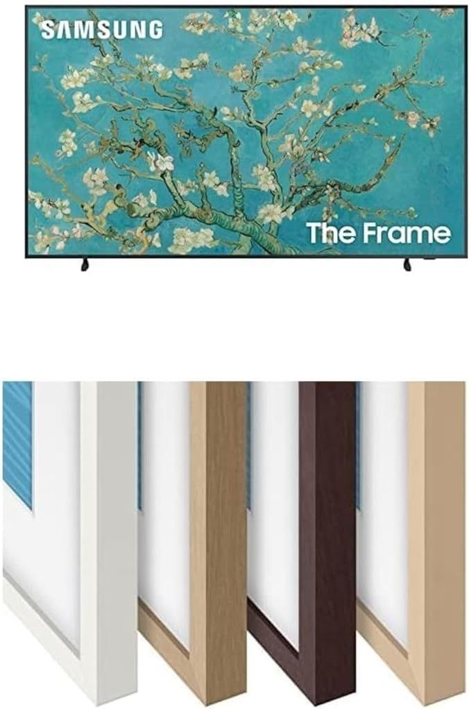 SAMSUNG The Frame 55” TV with White Bezel | Amazon (US)