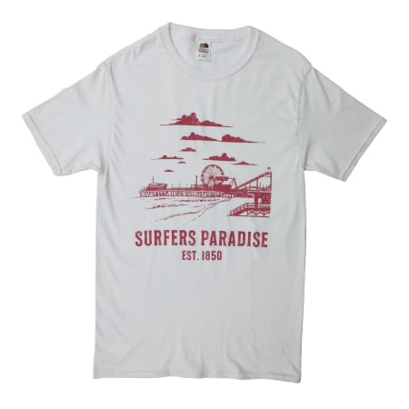Retro Surfer's Paradise Graphic Tee | Five Below
