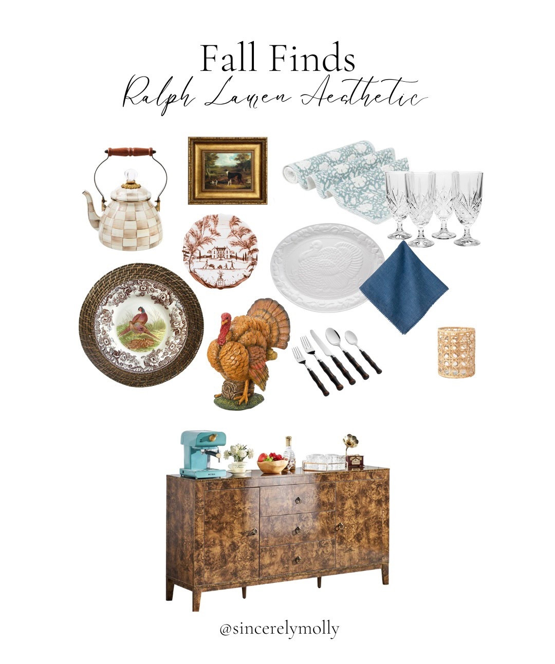 Thanksgiving tablescape inspiration. Muted neutral, blue and white and organs, traditional table setting, eclectic maximalist 

#LTKHoliday #LTKSaleAlert #LTKSeasonal