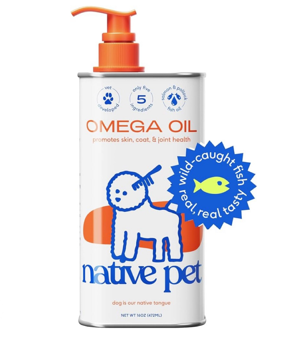 My favorite omega oil for a sunny coat! 