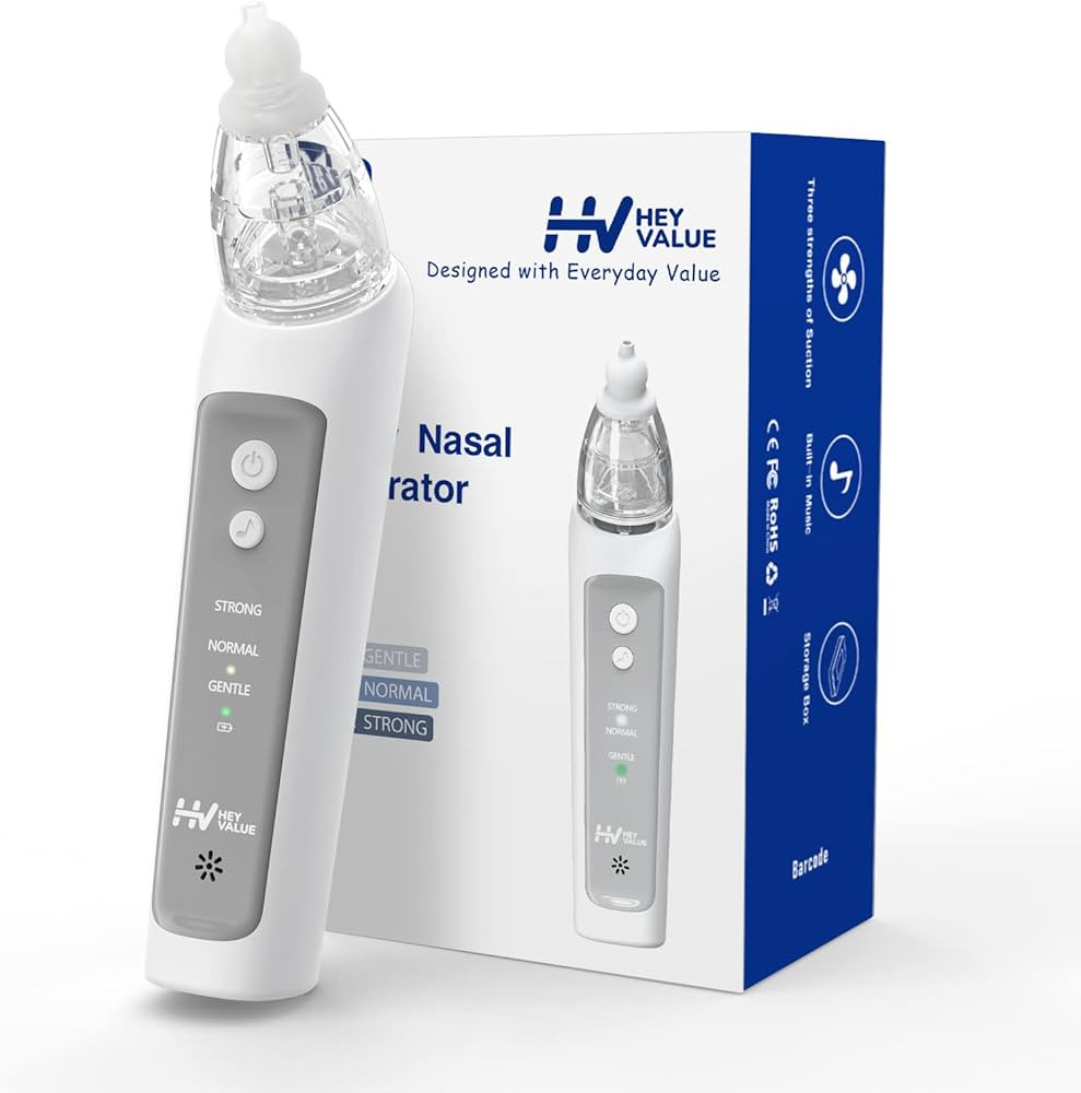 Baby Nasal Aspirator | Nose Sucker for Baby | Baby Nose Cleaner | Electric Nasal Aspirator for To... | Amazon (US)