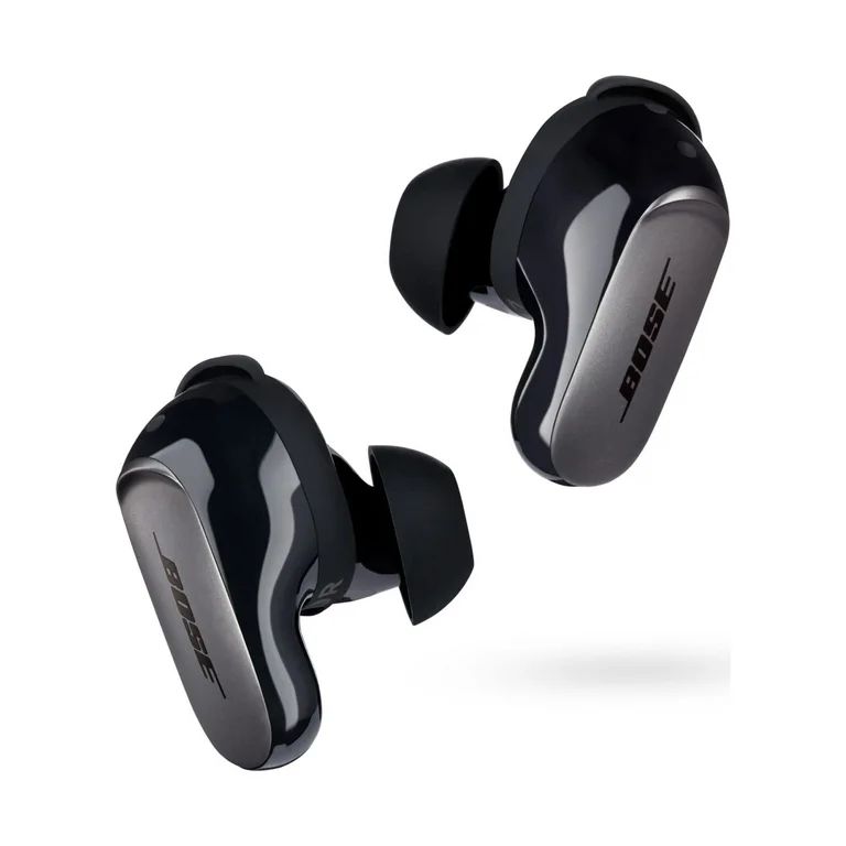 Bose QuietComfort Ultra Wireless Earbuds, Noise Cancelling Bluetooth Headphones, Black | Walmart (US)