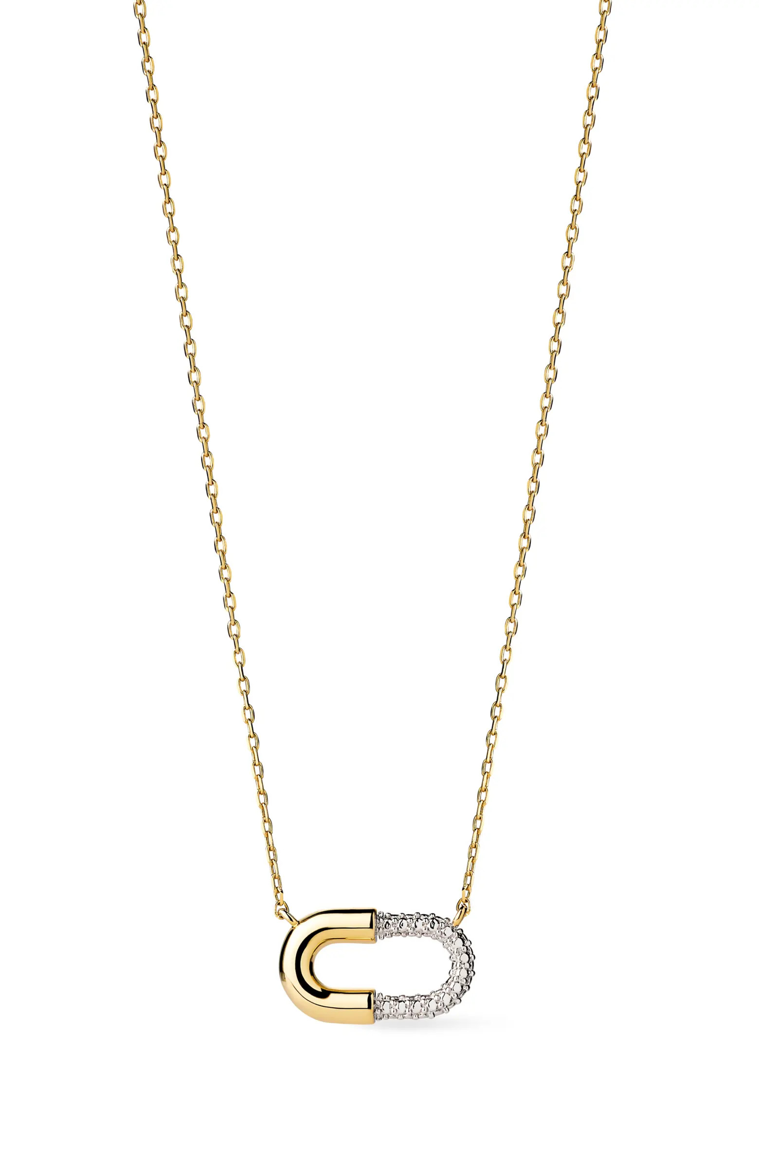 Black Mini Micropavé Necklace | Nordstrom