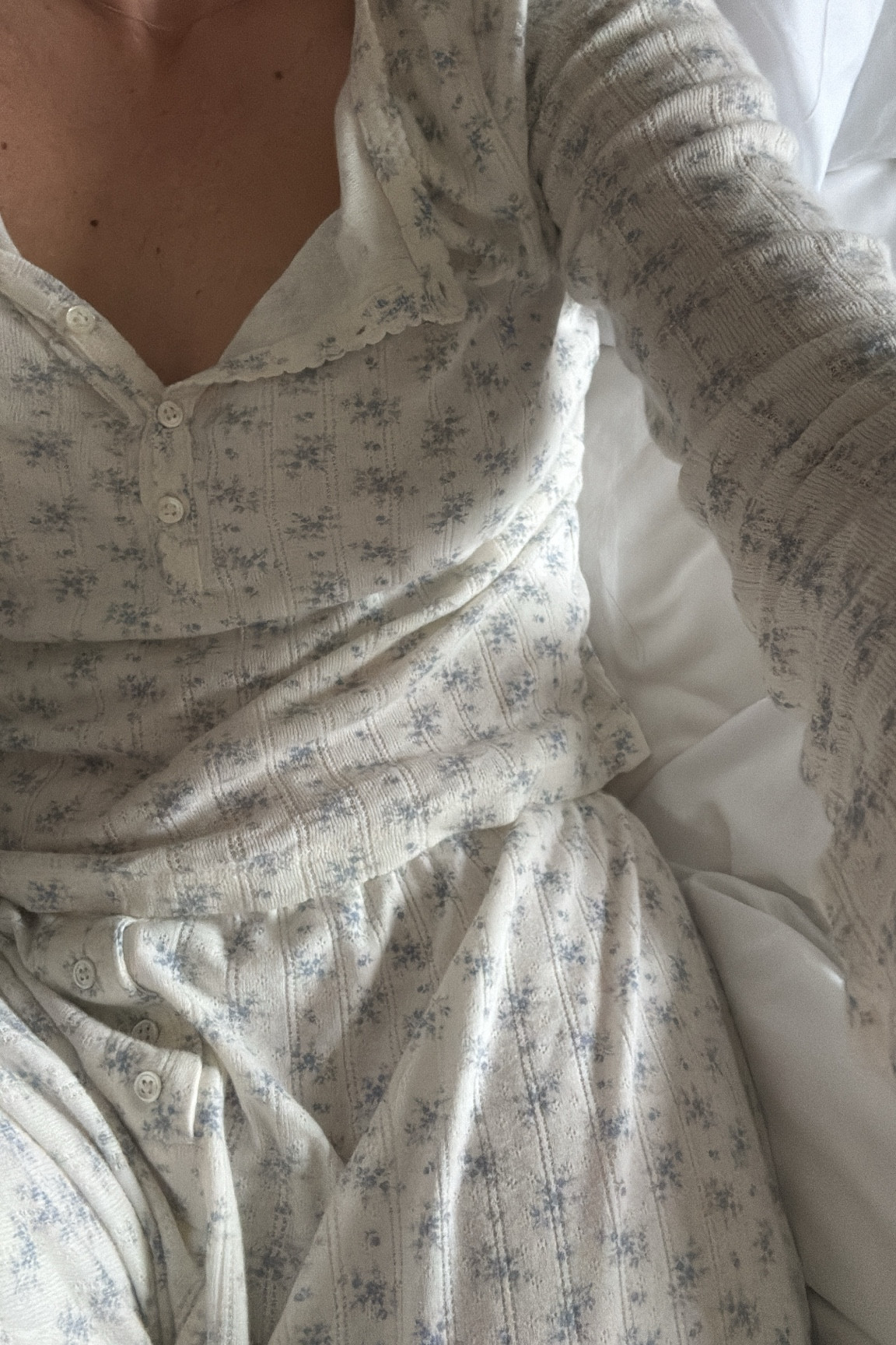 Sweetest and coziest 100% cotton pointelle pajamas ✨

#LTKU