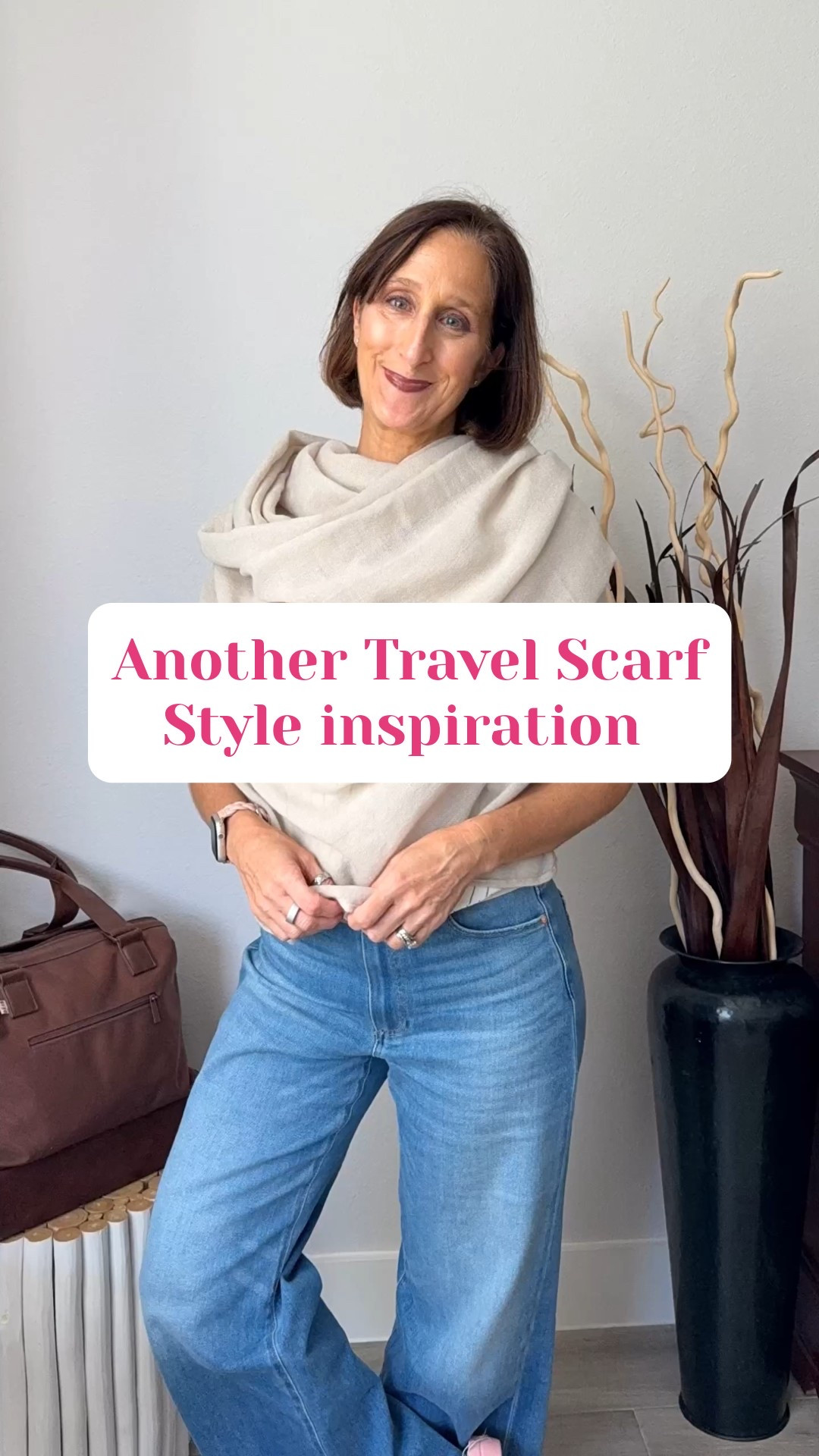 Another travel scarf style idea ✈️ Happy Stylish Travels

#LTKTravel #LTKStyleTip
