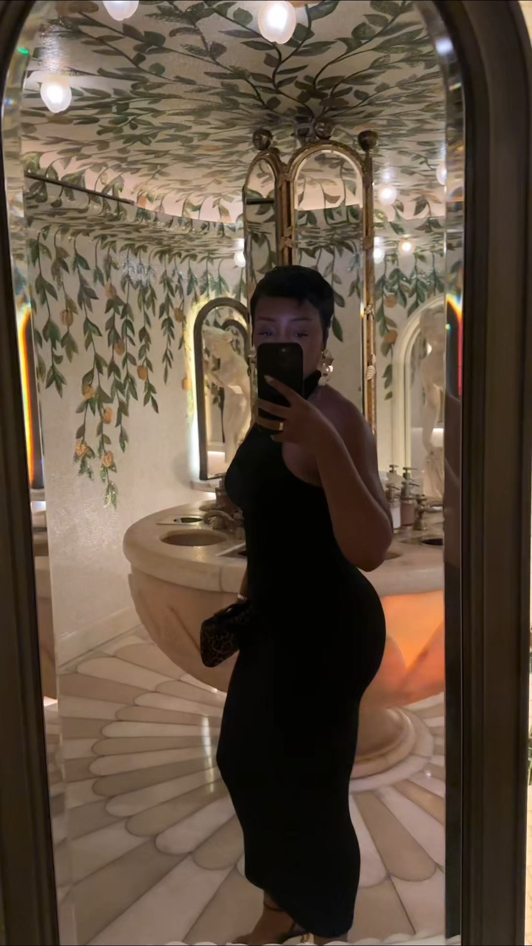 Sleek black midi dress for the perfect date night look. Simple, flattering, timeless.

#LTKdatenight #LTKdresses #LTKpartywear