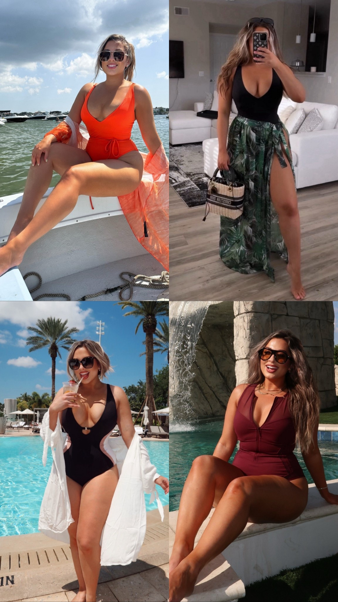 The best shaping swimsuit I’ve ever worn! It’s completely customizable. I’m a 5’2 and wearing a size regular large! it has strings in the back for you to tie up depending on how snatched you want your way to be.

#LTKStyleTip #LTKSummerEdit #LTKSwim