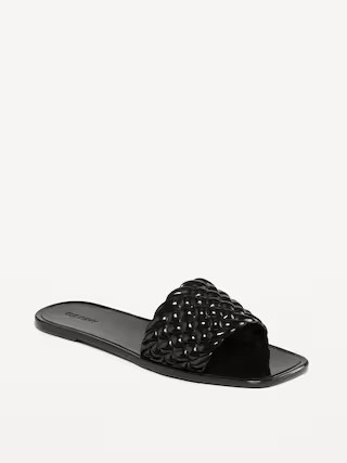 Quilted Jelly Slide Sandals | Old Navy (US)