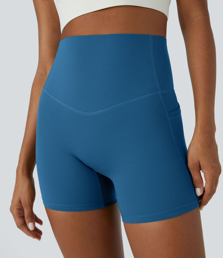 Women\u2019s Halara UltraSculpt\u2122 High Waisted Tummy Control Side Pocket Shaping Training Bik... | HALARA