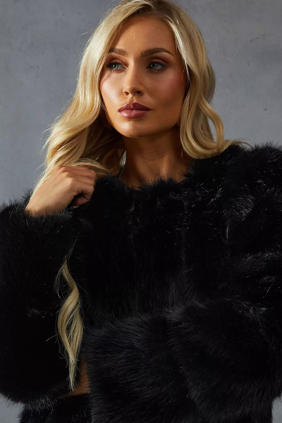 Premium Faux Fur Panelled Coat | Nasty Gal US