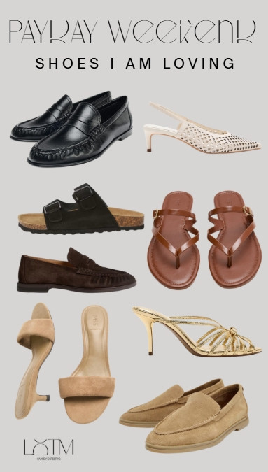 Some of my absolute favourite shoes that you should treat yourself to this payday! 
All shoes shared and styled on my Instagram!  

 #LTKsummer #LTKstyletip #LTKshoes