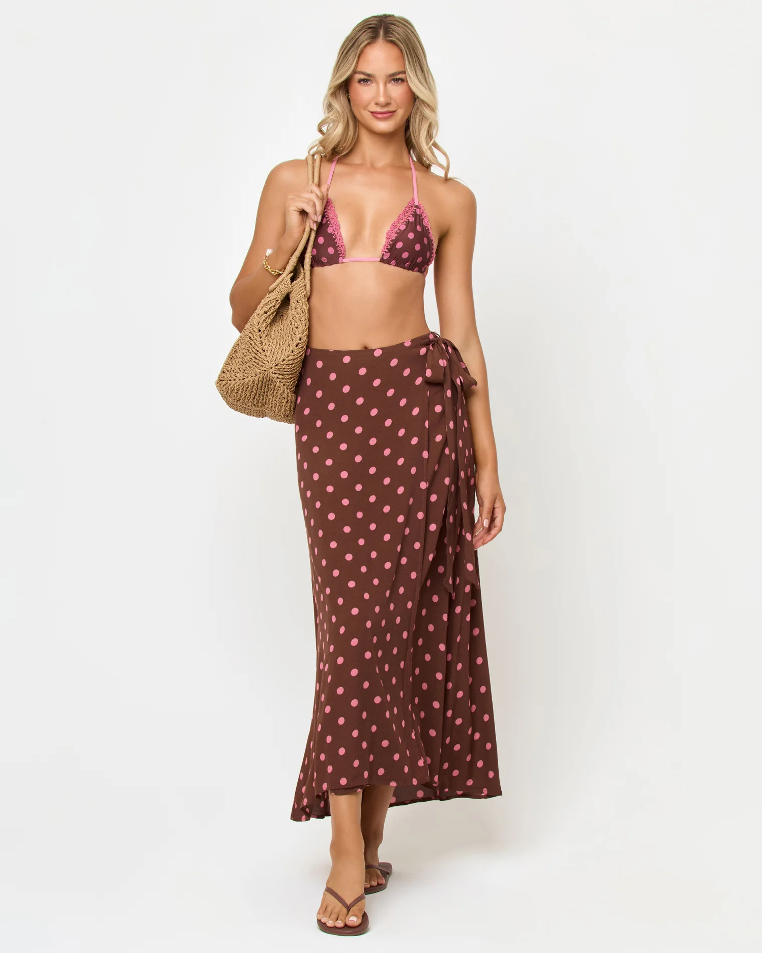 Ever Wrap Skirt - Alotta Polka Dot | L*Space