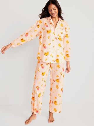 Matching Printed Pajama Set for Women | Old Navy (CA)