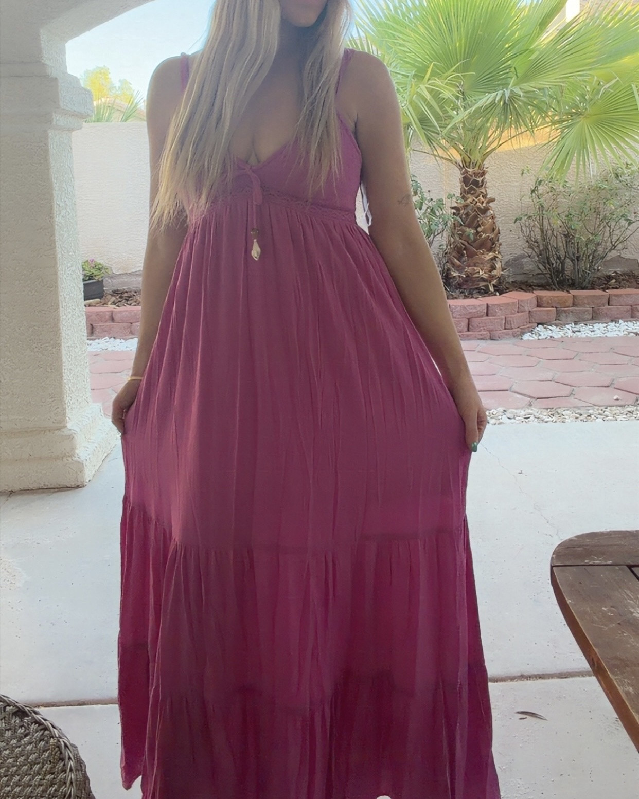 No boundaries Walmart maxi spring/ summer/ vacation dress 💗 for reference I’m 5ft2 125lbs wearing size small 💗✨

#LTKootd #LTKPetite #LTKgrwm