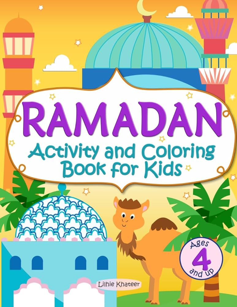 Ramadan Activity and Coloring Book For Kids: Islamic Book with Ramadan Calendar for Countdown to ... | Amazon (US)