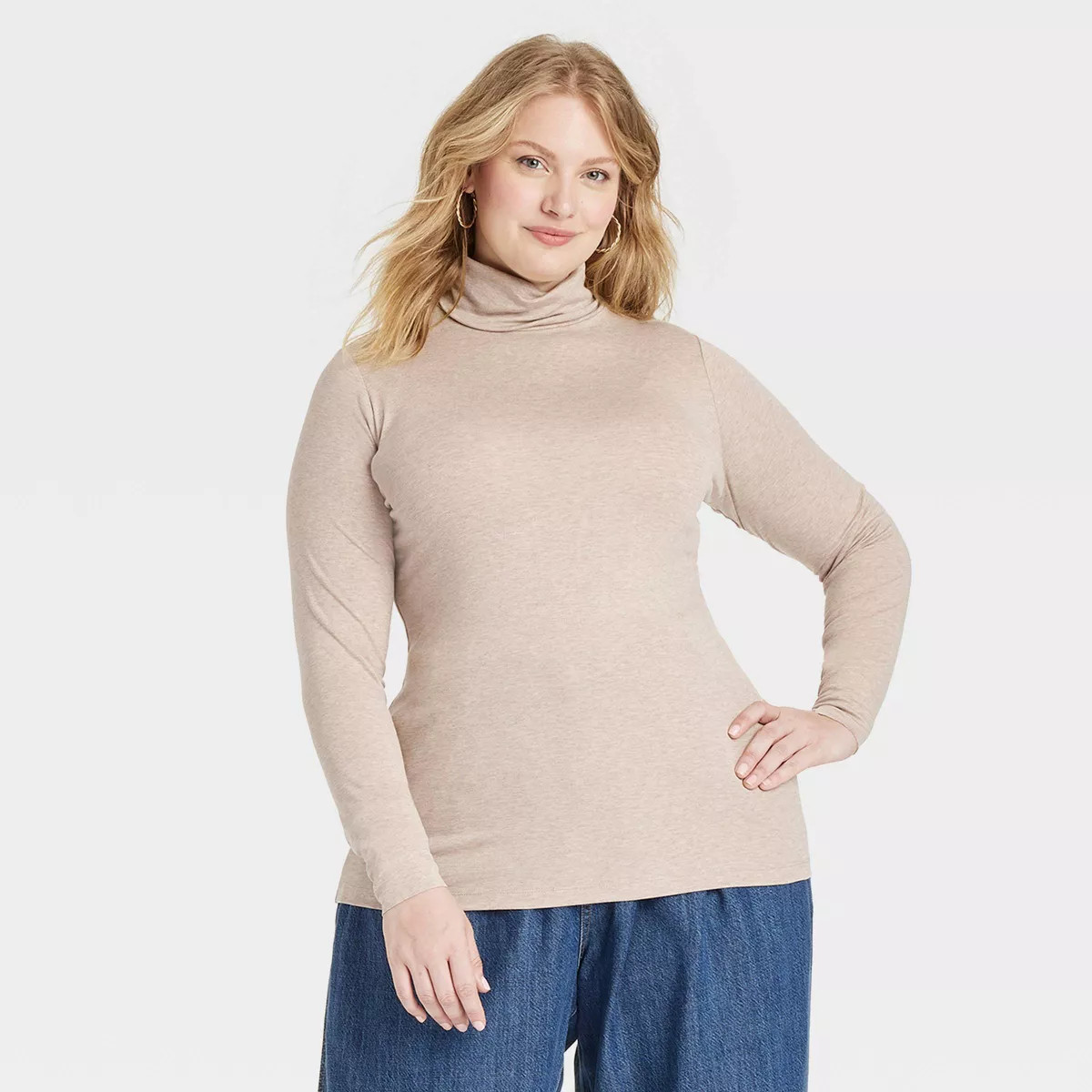 Women's Long Sleeve Turtleneck T-Shirt - Universal Thread™ | Target
