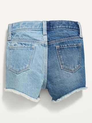 High-Waisted Cut-Off Jean Shorts for Toddler Girls | Old Navy (US)