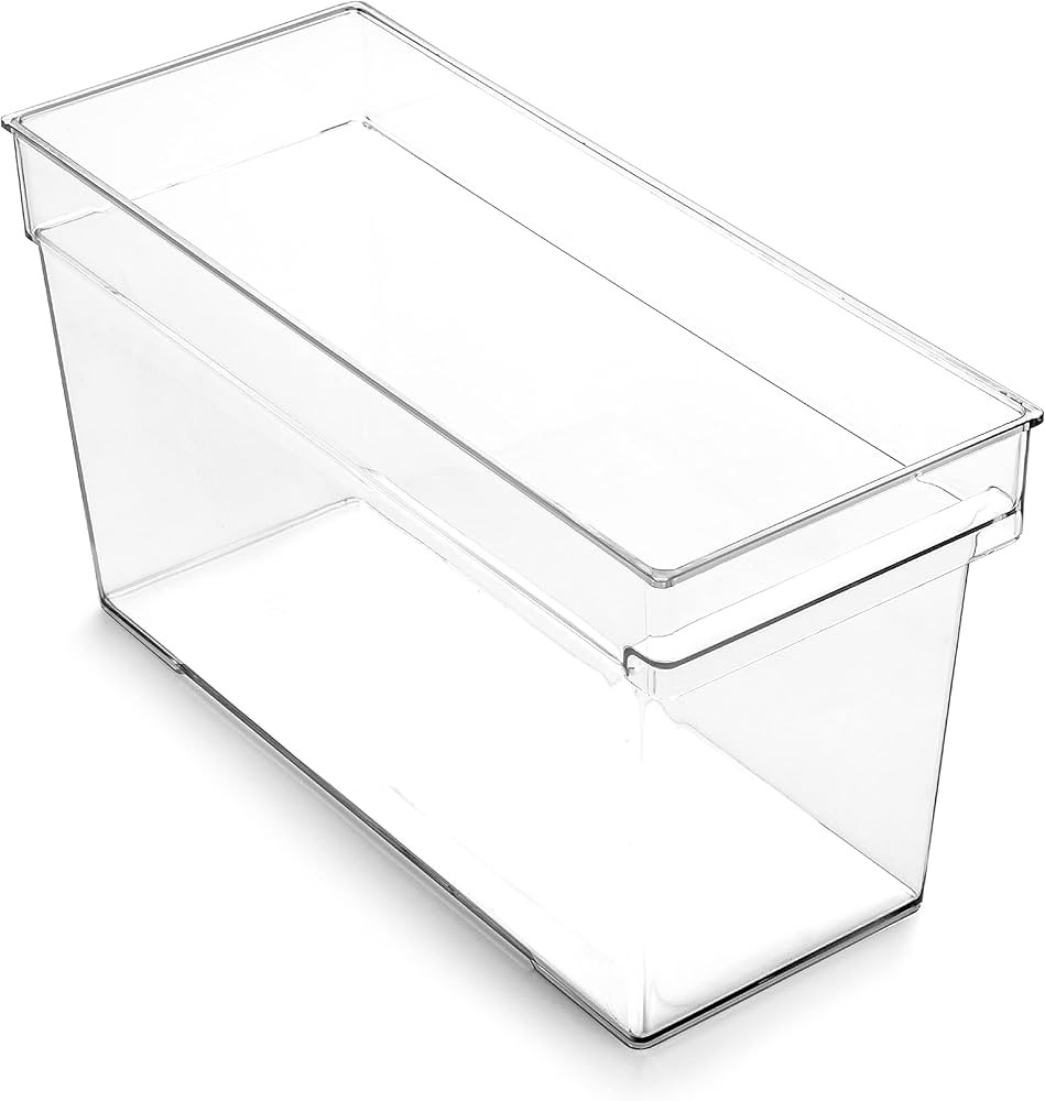 BINO | Plastic Storage Bins, Deep Medium | THE HANDLER COLLECTION | Multipurpose Organizer Bins |... | Amazon (US)