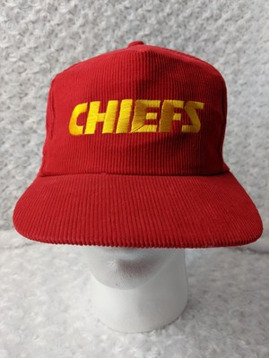 Vintage NFL Kansas City Chiefs Corduroy Hat Very Clean  | eBay | eBay US