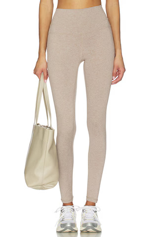 Varley Always Warm Base Layer Legging in Taupe Marl from Revolve.com | Revolve Clothing (Global)