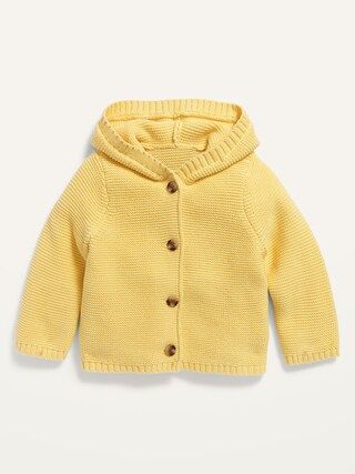 Hooded Button-Front Cardigan for Baby | Old Navy (US)
