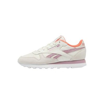 Reebok Classic Leather Women's Shoes  Performance Sneakers 9.5 Chalk / Infused Lilac / Ftwr White :  | Target