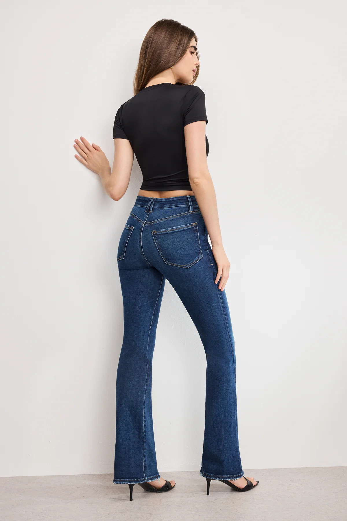 SOFT TECH GOOD CLASSIC SLIM BOOTCUT JEANS | INDIGO511 - GOOD AMERICAN | Good American