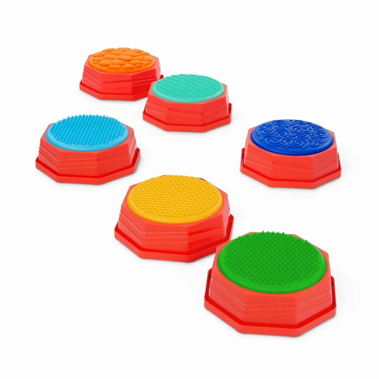 Battat Hop Spots 6 PCS Sensory Stepping Stones for Kids, Active Playset for 3 Years + | Walmart (US)