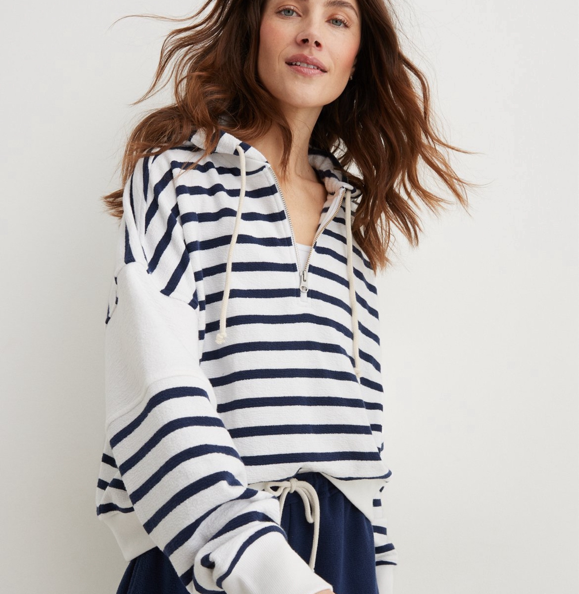 Cozy striped hoodie

#LTKover40 #LTKSeasonal #LTKstyletip