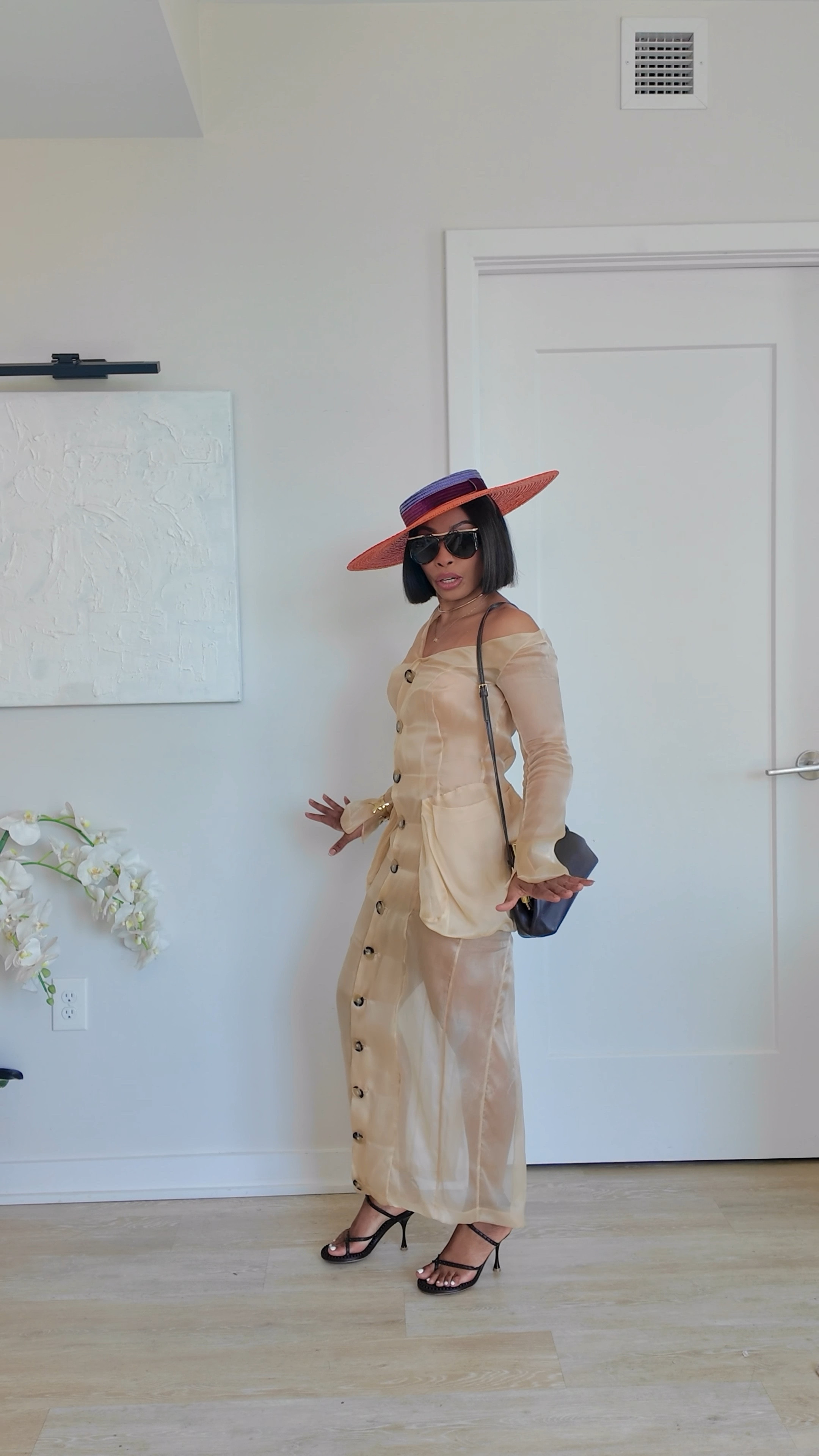 Derby season calls for big hats and classy fits—but let’s make it me!! 😉

I love a good reason to get dressed up, but I’m always gonna find a way to sprinkle a little Phresh Code into the mix. Whether it’s a pop of color, cool-girl proportions, or an interesting silhouette, I’m never trading in my personal style just to fit the dress code.

The Preakness was the perfect chance to play with polished meets personality—elegant, but with edge.

Save this if you’re figuring out how to show up to your next elevated event without losing your fashion identity. It’s all about balance!

Let me know how you’re loving the look and if I gave yall that signature Phresh Code flair! Sound off below in the comments. 

Outfit 🔗s in stories/May Highlight and my LTK page (link in bio). 

Outfit Details: 
Dress: @awake_mode 
Hat: @zara
Heels: @newbottega 
Bag: @fendi
Sunnies: @ysl 

#ootd #styleinspo #DerbyStyle #Preakness2025 #StyleWithPersonality #edgystyle #EventStyleTips #sophisticatedoutfit #classystyle

#LTKSaleAlert #LTKStyleTip #LTKShoeCrush