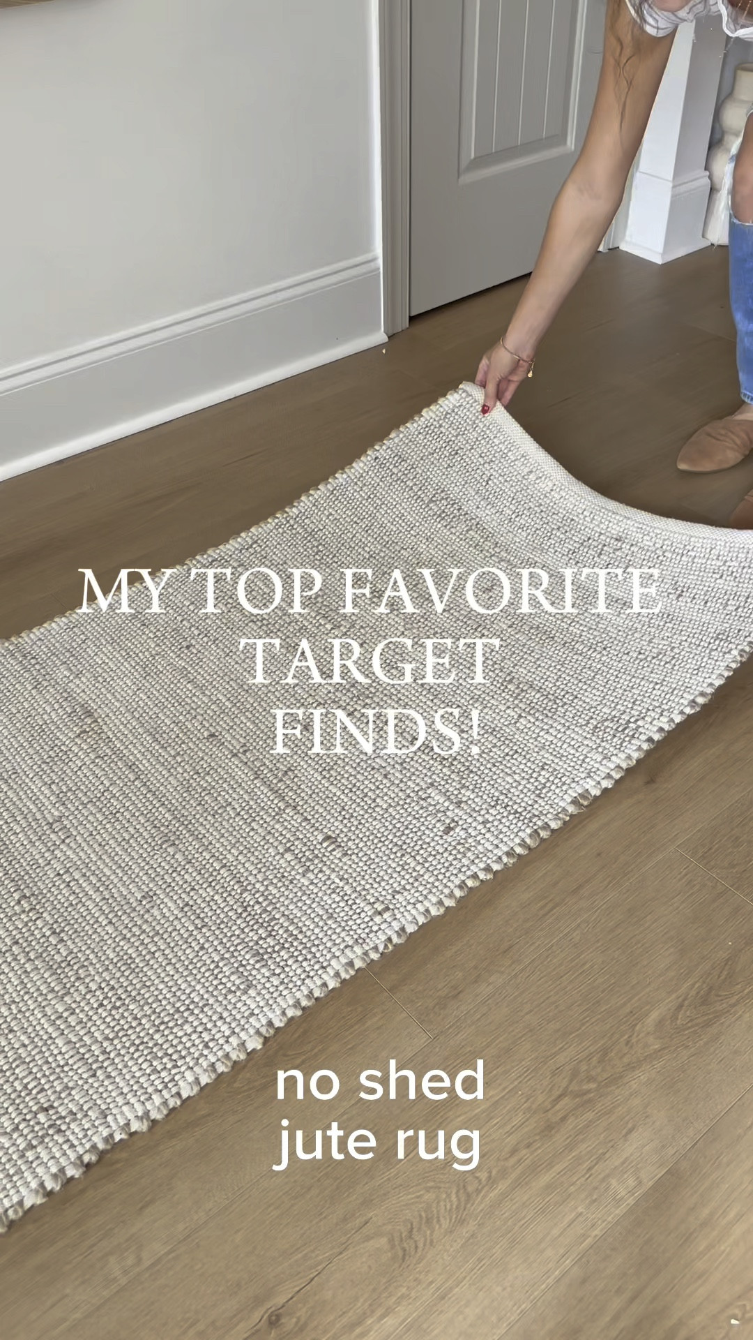 Target home favorites!
No shed jute rug
console table
Wall art lamp bedding throw
Bench 
Entryway styling 
Home decor 

#LTKVideo #LTKHome #LTKStyleTip