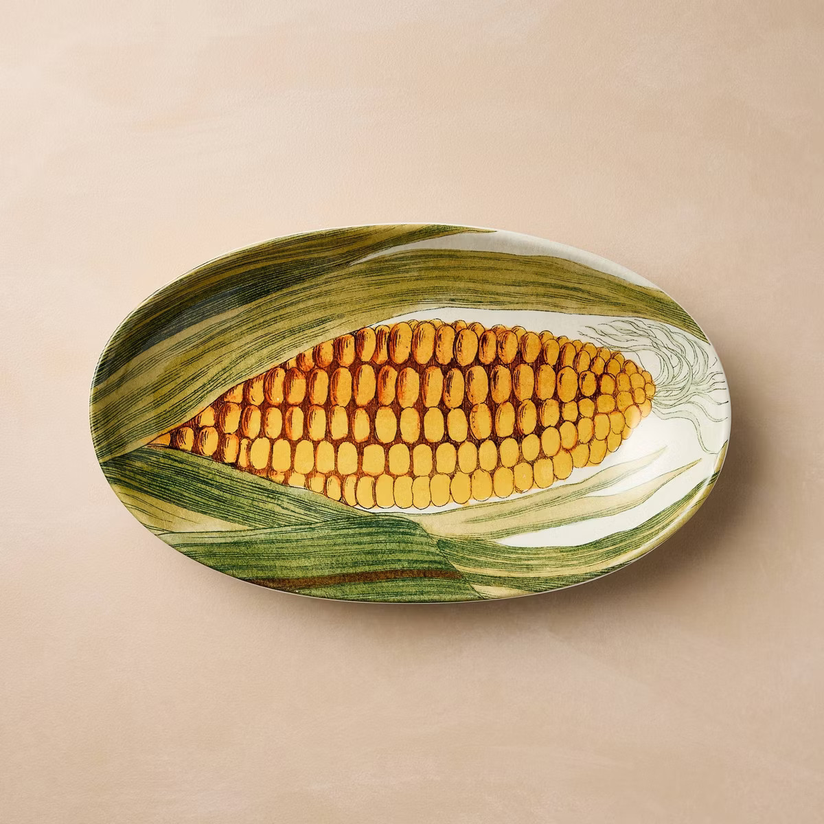 39oz Corn Stoneware Oval Serving Bowl - John Derian for Target | Target