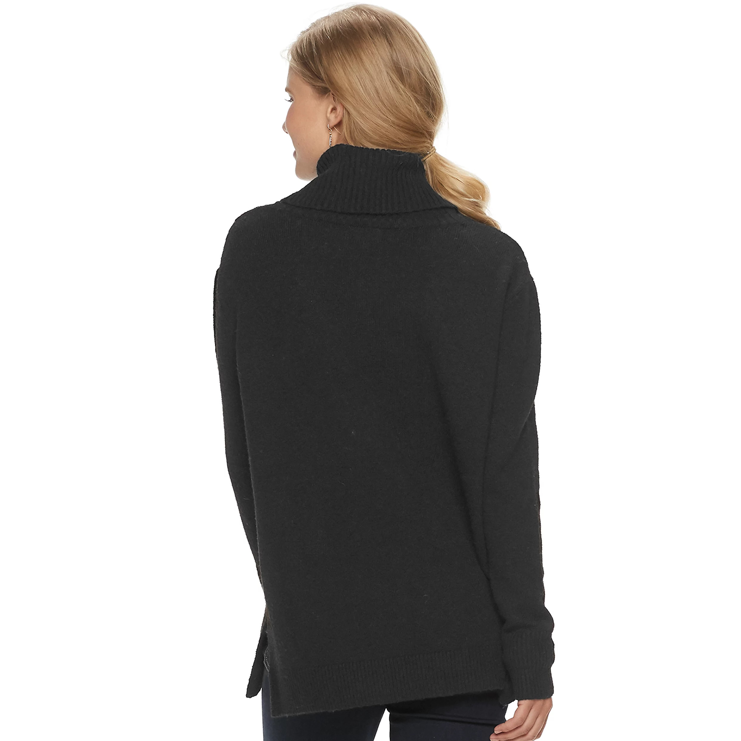 Juniors' SO Mossy Cowlneck Tunic | Kohl's